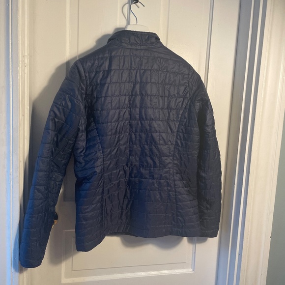 Patagonia Lightweight Nano Puff Jacket, Dark Blue Primaloft Size Large - Picture 2 of 9